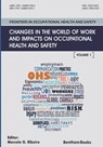 Changes in the World of Work and Impacts on Occupational Health and Safety: Frontiers in Occupational Health and Safety - Marcela G. Ribeiro - 9781608059492