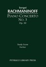 Piano Concerto No.3, Op.30 - Sergei Rachmaninoff - 9781608740574