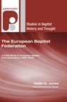 Jones, K: European Baptist Federation - Keith G. Jones - 9781608991631