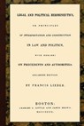 Legal and Political Hermeneutics - Francis Lieber - 9781616190293