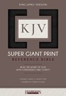 KJV Super Giant Print Bible - Hendrickson Bibles - 9781619709690