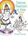 Spiritual Traditions of India Coloring Book - Harish Johari - 9781620556290