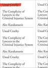 Usual Cruelty - Alec Karakatsanis - 9781620975282