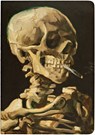 Teneues - A5 Notebook: Head of a Skeleton with a Burning Cigarette by Vincent Van Gogh, Skull, Paperback - 140 Lined Pages with Lay Flat Binding: Our -  - 9781623258221