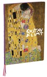 Teneues - A4 Notebook: The Kiss by Gustav Klimt, Hardcover - 230 Dot-Grid Pages with Exposed Lay Flat Binding, Three Ribbon Markers: Large Format Hard - Teneues - 9781623259341