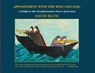 Appointment with the Wise Old Dog - David Blum - 9781630519247