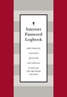 Internet Password Logbook (Red Leatherette) - Editors of Rock Point - 9781631065668