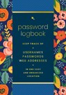 Password Logbook (Hip Floral) - Editors of Rock Point - 9781631069567