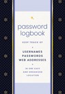 Password Logbook (Black & Gold) - Editors of Rock Point - 9781631069574