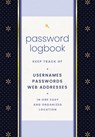 Password Logbook (Black & Gold) - Editors of Rock Point - 9781631069574