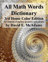 All Math Words Dictionary - David E McAdams - 9781632702821