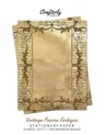 Vintage Frame Antique Stationery Paper - Crafterly Paperie - 9781636571331