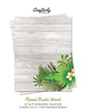Floral Rustic Wood Stationery Paper - Crafterly Paperie - 9781636571362