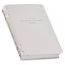 The Spiritual Growth Bible, Study Bible, NLT - New Living Translation Holy Bible, Premium Full Grain Leather, White - Christianart Gifts - 9781639521241