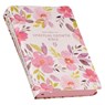 The Spiritual Growth Bible, Study Bible, NLT - New Living Translation Holy Bible, Faux Leather, Pink Purple Printed Floral - Christianart Gifts - 9781639521272