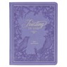 Devotional Trusting God Purple Faux Leather - Christian Art Gifts - 9781639524808