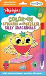 Color-In Stickers and Puzzles! Silly Snackimals: Deliciously Cute Hidden Pictures Puzzles and Sticker Activity Book with Color-In Animal and Snack Sti - Highlights - 9781639624720