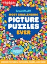 Brainplay Most Challenging Picture Puzzles Ever: 144 Pages of Visual Puzzles and Brain Teasers for Kids 7 and Up, Hidden Pictures Puzzles, Mazes, Ridd - Highlights - 9781639625024