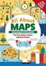 All about Maps Amazing Activity Book: Fun Facts, Mazes, Games, and Brain Teasers - Paola Misesti - 9781641243315