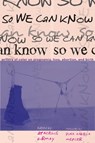 So We Can Know - Aracelis Girmay - 9781642598391