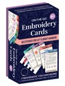 On-The-Go Embroidery Cards Set 1: 60 Stitches for Left & Right Handers, 3 Thread Organizers, 3 Take-Along Rings - Christen Brown - 9781644036730