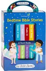 My Little Library: Bedtime Bible Stories (12 Board Books) - Little Grasshopper Books - 9781645588818