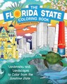 The Florida State Coloring Book: Landmarks and Landscapes to Color from the Sunshine State - Kara Voorhees Reynolds - 9781646048434