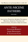 Ante-Nicene Fathers - Alexander Roberts ; James Donaldson ; A Cleveland Coxe - 9781666750133