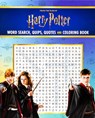 Harry Potter Word Search, Quips, Quotes, and Coloring Book - Editors of Thunder Bay Press - 9781667208664