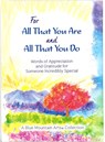 For All That You Are and All That You Do - Blue Mountain Arts - 9781680885033