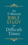 5-MIN BIBLE STUDY FOR DIFFICUL - Ellyn Sanna - 9781683229476