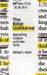 The Bible Unfiltered - Michael S. Heiser - 9781683590408