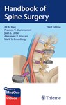 Handbook of Spine Surgery - Ali A. Baaj ; Praveen Mummaneni ; Juan S. Uribe - 9781684205547