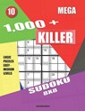 1,000 + Mega sudoku killer 8x8: Logic puzzles easy - medium levels - Basford Holmes - 9781687046598