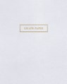 Graph Paper: Executive Style Composition Notebook - White Leather Style, Softcover - 8 x 10 - 100 pages (Office Essentials) - Birchwood Press - 9781690894735