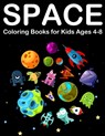 Space Coloring Books for Kids Ages 4-8 - Nick Marshall - 9781694900296