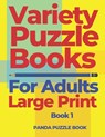 Variety Puzzle Books For Adults Large Print - Book 1 - Panda Puzzle Book - 9781700451026