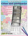 Beautiful Cities and Landmarks Color By Number - Mosaic World Geography Coloring Book for Adults - Color Questopia - 9781704349091
