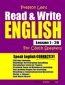 Preston Lee's Read & Write English Lesson 1 - 20 For Czech Speakers - Matthew Preston - 9781709861123