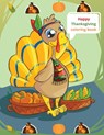 Happy Thanksgiving coloring book - Cristie Dozaz - 9781716429460