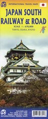Japan South Railway & Road Map 1:670 000 -  - 9781771293891