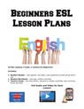 Beginners ESL Lesson Plans - Learning English Curriculum - 9781772454109