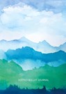 Watercolor Blue & Green Hills - Dotted Bullet Journal - Blank Classic - 9781774379684