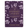 A Journey with Jesus 365 Devotions for Women, Purple Floral Faux Leather Flexcover - Christianart Gifts - 9781776370757
