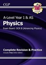 A-Level Physics: OCR B Year 1 & AS Complete Revision & Practice with Online Edition - CGP Books - 9781782942962