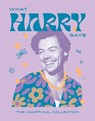 What Harry Says - Hardie Grant Books - 9781784887254