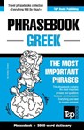 English-Greek phrasebook and 3000-word topical vocabulary - Andrey Taranov - 9781784924515