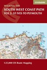 South West Coast Path Map Booklet - Vol 2: St Ives to Plymouth - Paddy Dillon - 9781786312785