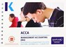 MANAGEMENT ACCOUNTING - POCKET NOTES - KAPLAN PUBLISHING - 9781787404328