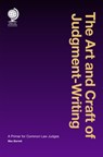 The Art and Craft of Judgment Writing - Max Barrett - 9781787428577